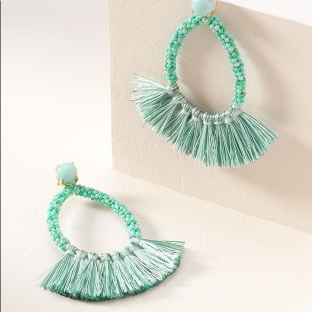 Stella & Dot Anne Fringe earrings